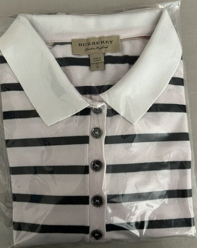 Polo donna burberry rosa nera - donna,