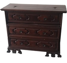 Mobile antico con scrittoio a ribalta