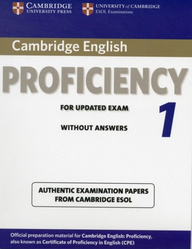 Cambridge english proficiency - cambridge,