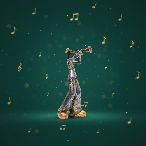 Pezzi statuette musicisti - 5,
