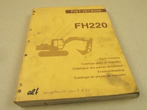 Fiat hitachi fh220 excavator - fiat,