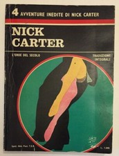 NICK CARTER Avventure Inedite Il libro nero n. 2 I.P.C Nerbini 1972