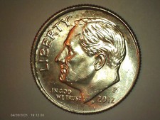 2012-P Roosevelt dime