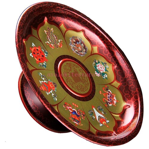 2cm alloy fruit plate - alloy,