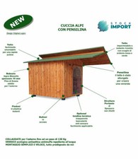 CUCCIA IN LEGNO PER CANI