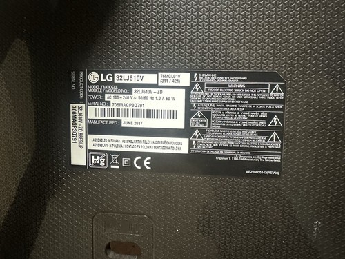 Ricambi lg - ricambi, tv