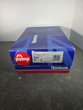 Vintage SOLO SCATOLA Reebok 1990 Pump Tennis Court Victory II - Uomo 10,5 RARO