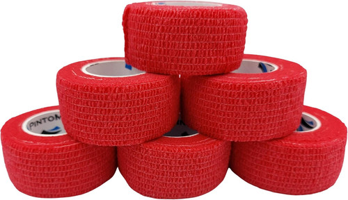 Bendaggio coesivo rosso - -,