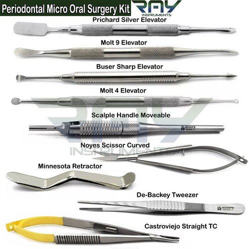 Kit micro chirurgia orale - kit,