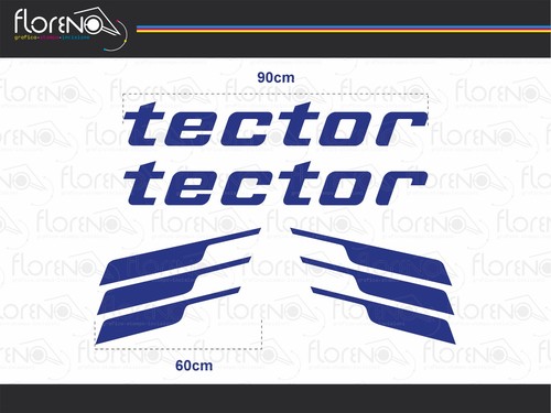 Adesivi tector iveco - iveco, blu