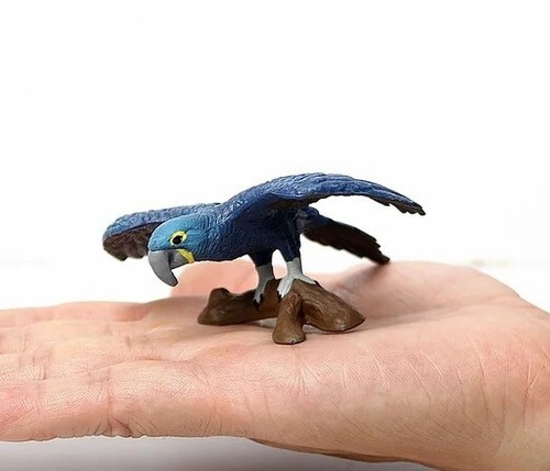 Hyacinth macaw bird animal toy - macaw,