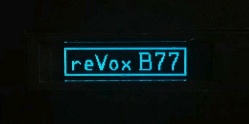 Revox b77 white display - b77,