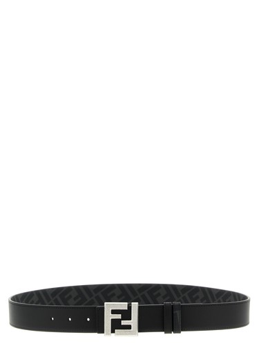 Fendi black calfskin regular - black,