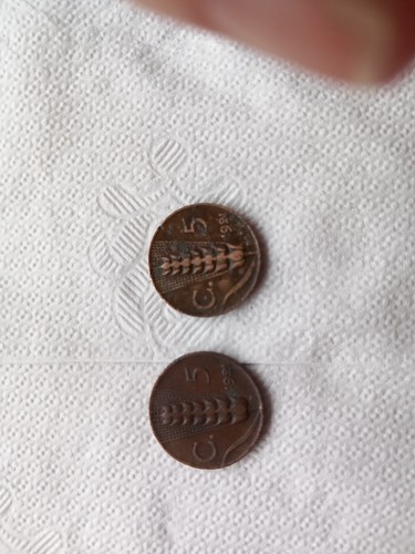 Cinque centesimi 1921 - 5,