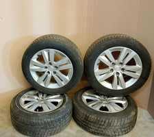 CERCHIO LEGA CON GOMME INVERNALI 205/55/16  PEUGEOT 308 SW ANNO 2020