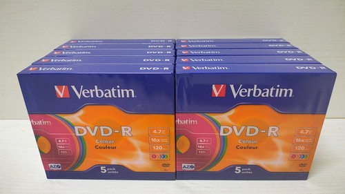 Dvd verbatim colour 4 - verbatim, 4,7