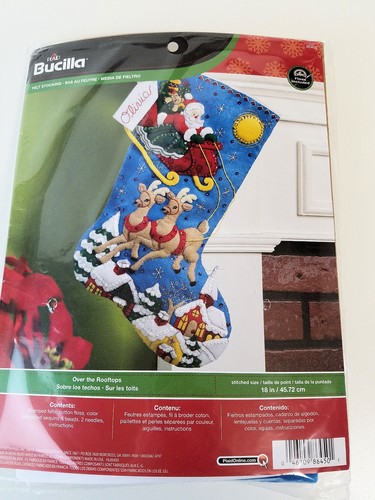 Bucilla over the rooftops kit - bucilla,
