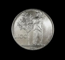 100 lire 1957 - 100,