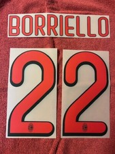 KIT BORRIELLO 22 ROSSONERO X