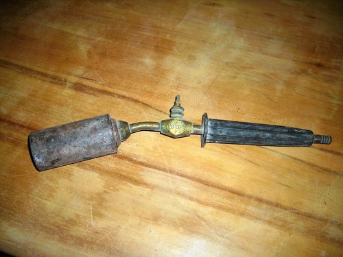 Vecchio cannello bruciatore - cannello,