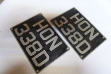 Land Rover Serie 2A 2X Targa Originale UK (art.1013)