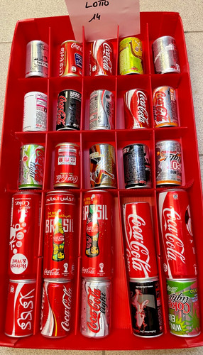 Lotto lattine coca cola - lotto, 25