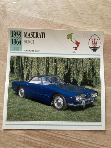 Maserati 5000 1959 1964 - 5000, gt