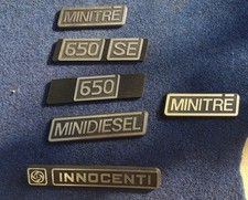 Mini Minor Innocenti Fregi Targhetta Per Carrozzeria