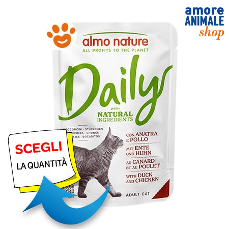 Almo nature cat daily anatra - almo,