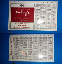 Calendario tascabile