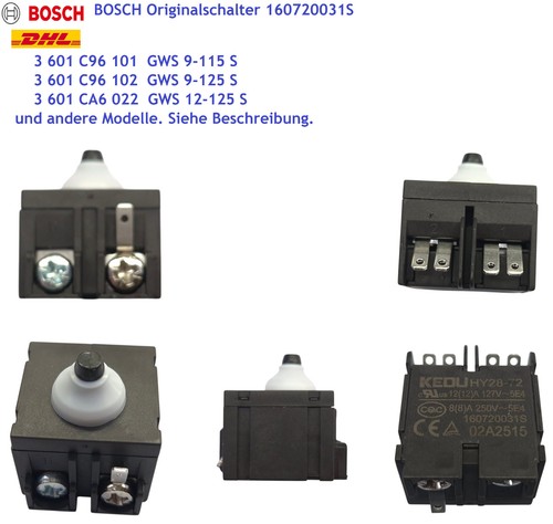Bosch originalny włącznik - ⭐bosch,