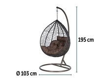Poltrona Sospesa Rattan