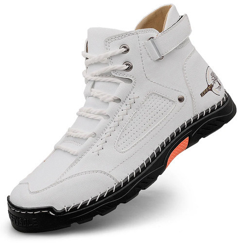 Scarpe uomo casual pelle - in,