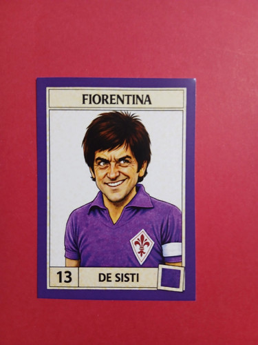 Figurina caricatura calciatori - figurina,
