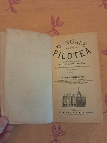 Manuale filotea g - manuale,