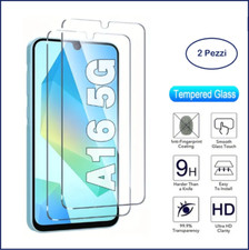 Pellicola Samsung Galaxy A16 in Vetro temperato 2 pezzi protezione schermo 9H