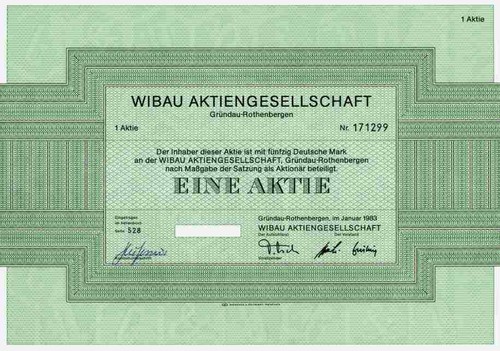 Wibau 1983 gründau - wibau,