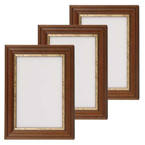 Cornice legno sagomata noce - legno,
