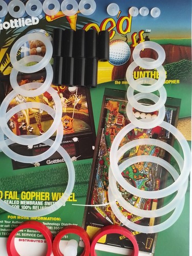 Flipper gottlieb teed off kit - flipper, gottlieb-teed'off-kit