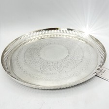 Antico Vassoio in argento