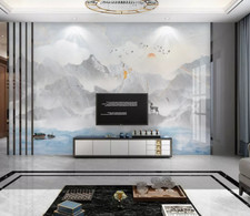 Carta da parati 3D Blue Lake