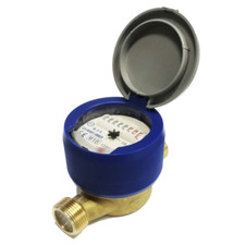 CONTATORE a secco per ACQUA fredda 1/2" SISMA GIANOLA con raccordi