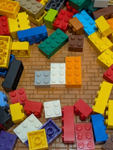 Lego 200pz mix - 200pz, 2x3