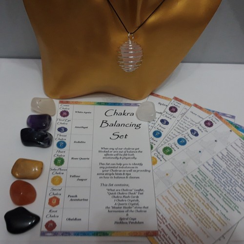 Set chakra grandi pietre - 8,