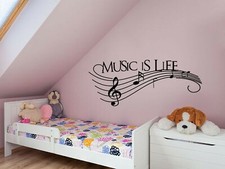 Citazione da parete ""Music Is