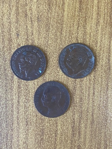 Lotto monete regno cent - lotto, 3