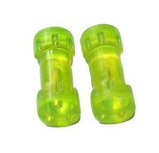 lotto 2 MATTONCINI originali LEGO - 2 perni a CILINDRO  costruzioni