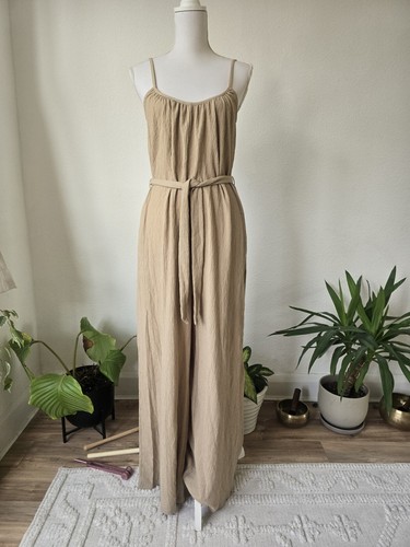 Tuta nuda con cintura - h&m,