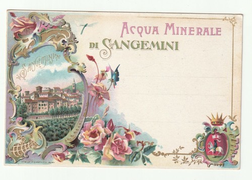 Acqua minerale sangemini - minerale, di