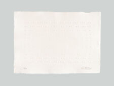 Enrico CASTELLANI - "Superficie" (B), 2003 - Calcografia, 30 x 42,5 cm